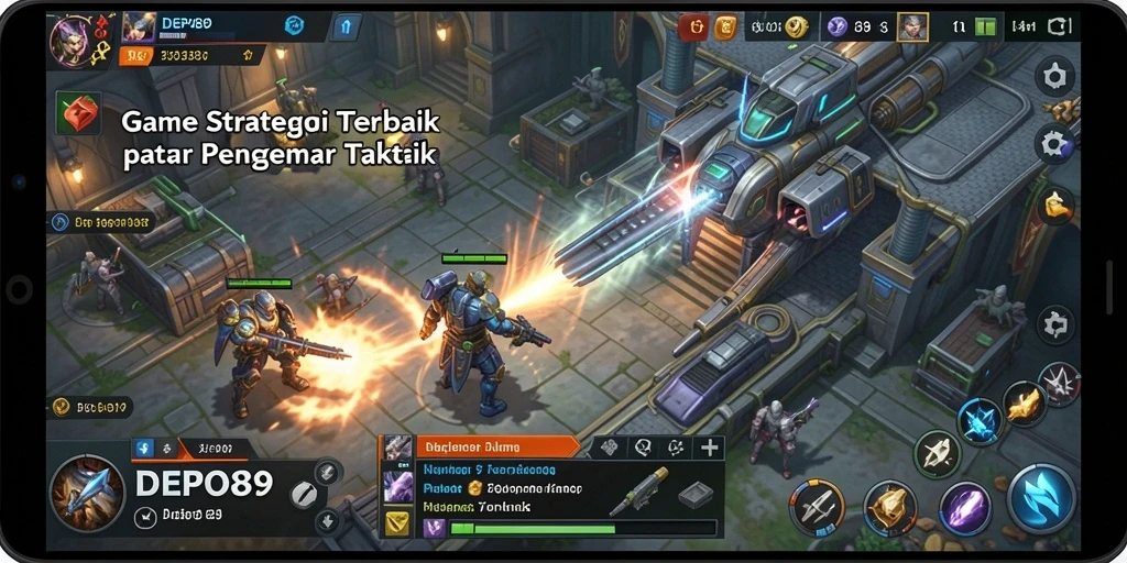 Tampilan menarik dari gameplay DEPO89 yang penuh strategi.