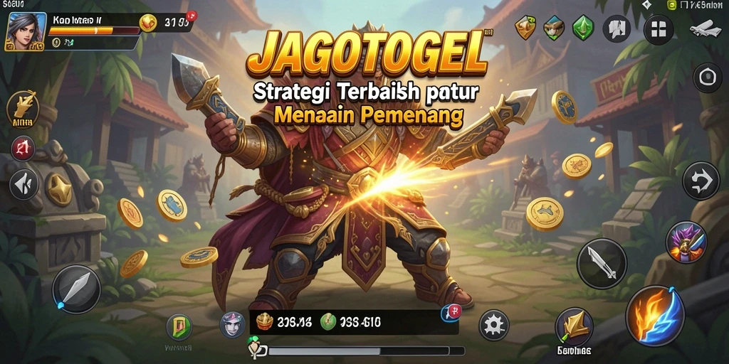Tampilan gameplay mendebarkan JAGOTOGEL dengan strategi yang menantang.