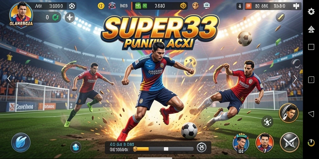 Tampilan menarik dari gameplay <strong>SUPER33</strong> saat pertandingan berlangsung.